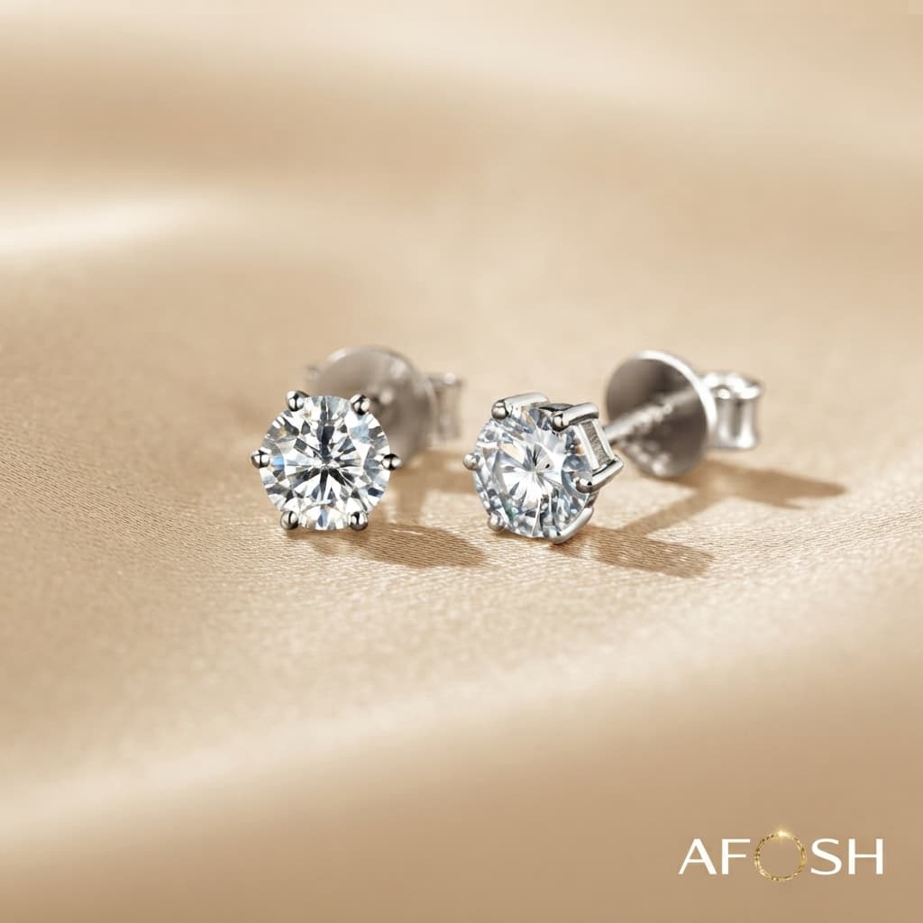 Round Stud earrings